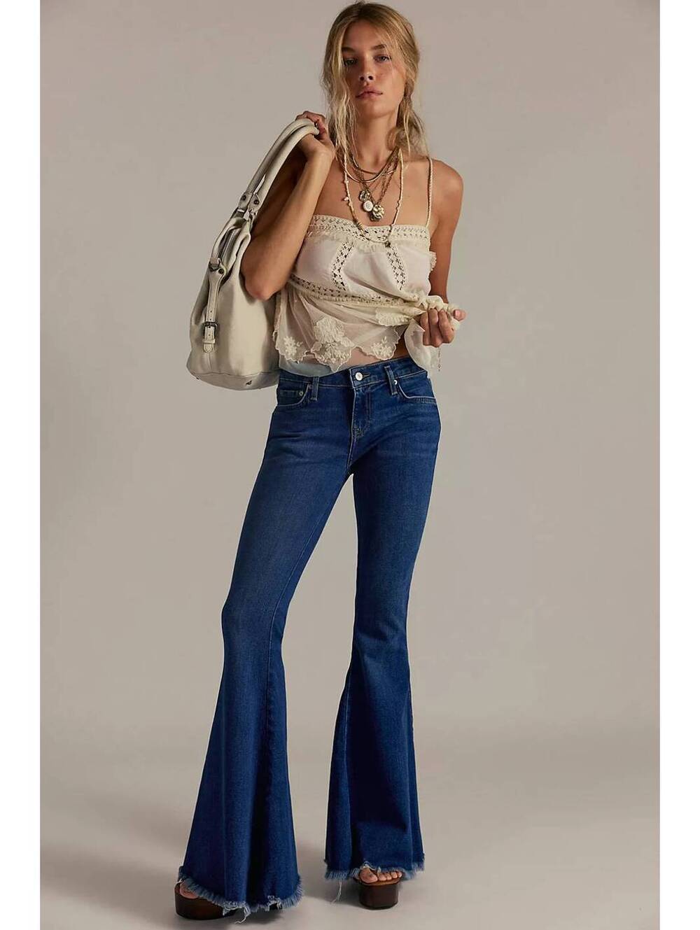 FREE FLARE Flared Leg Jeans Size 27